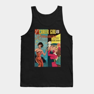 Vintage Romance Comic Book Cover - Career Girl Romances Tank Top